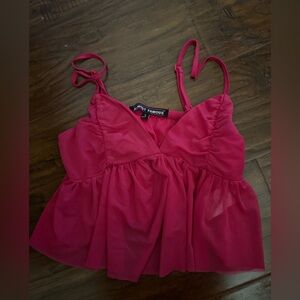 almost famous pink top